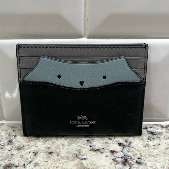 Coach Owl Card Case NWT - Picture 1 of 7